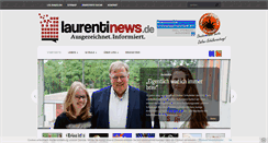 Desktop Screenshot of laurentinews.de