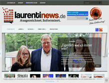 Tablet Screenshot of laurentinews.de